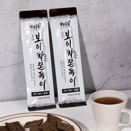 [NATURE SHARE] Pu'er Tea Chewy snack 1 Bag (2pcs)-Korean Old-fashioned Snacks, Diet Snacks, Traditional Snacks, Konjac, Desserts-Made in Korea